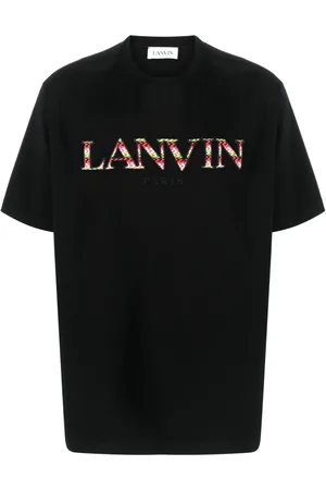 Lanvin Playera con logo bordado
