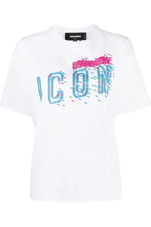 Dsquared2 Playera con logo estampado