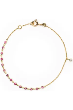 We by White Bird Pulsera Clarisse en oro amarillo de 18kt con rubí