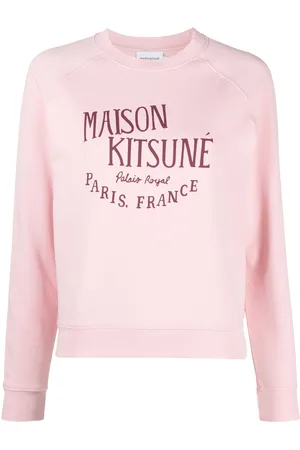 Maison Kitsuné Sudadera con logo estampado