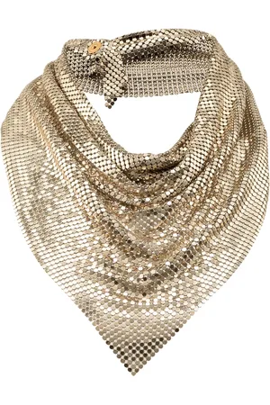 Paco rabanne Mascada triangular metalizada