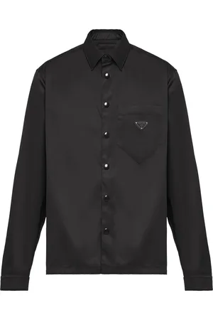 Prada Camisa con botones de presión