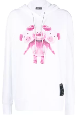 DRHOPE Hoodie con estampado gráfico