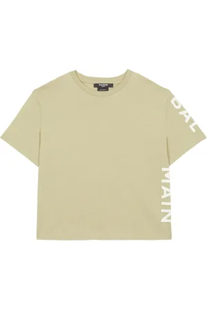 Balmain Playera con logo estampado