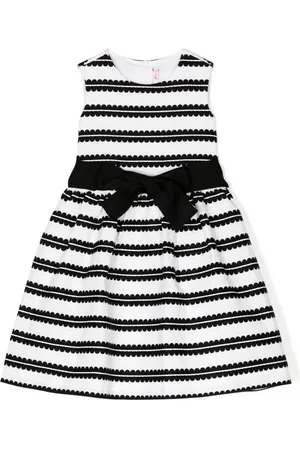 Il gufo Vestido con estampado geométrico