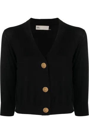 Tory Burch Cárdigan corto con cuello en V