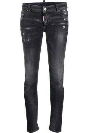 Dsquared2 Jeans con tiro bajo y efecto envejecido