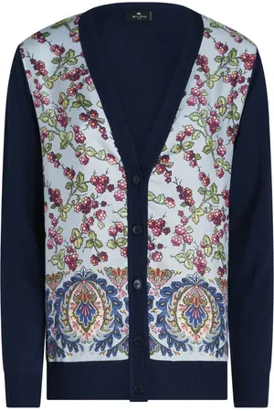 Etro Cárdigan con estampado de uva