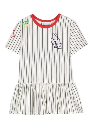Kenzo Vestido con detalle de apliques