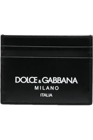 Dolce & Gabbana Tarjetero con logo estampado