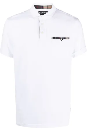 Barbour Playera tipo polo manga corta