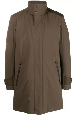HUGO BOSS Impermeable con cuello vuelto