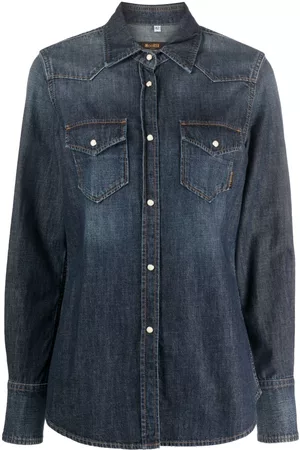 MOORER Camisa de mezclilla Ankita-LGD