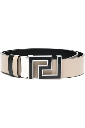 VERSACE Cinturón reversible Greca