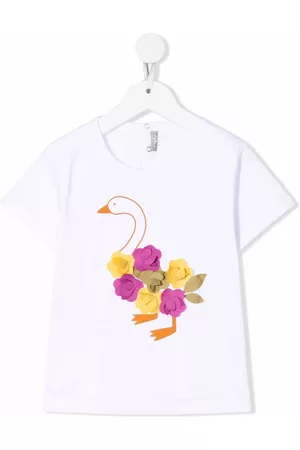Il gufo Playera con estampado gráfico