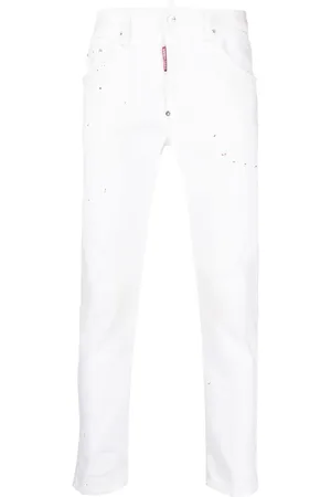 Dsquared2 Skinny jeans Skater con motivo de salpicaduras de pintura