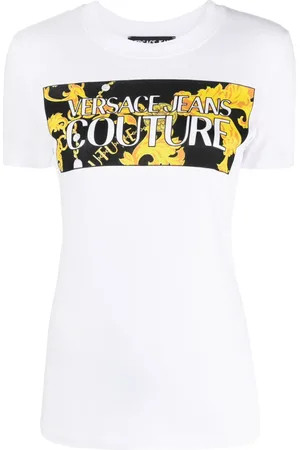 VERSACE Playera con logo estampado