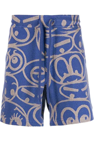 THE ELDER STATESMAN Bermudas con estampado gráfico
