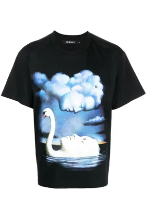 MISBHV Playera con estampado gráfico