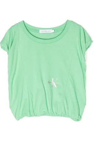 Calvin Klein Playera con dobladillo elástico
