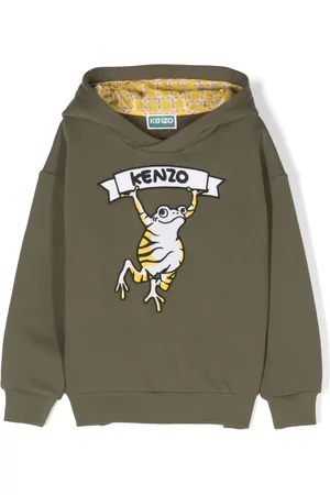 Kenzo Hoodie con logo estampado