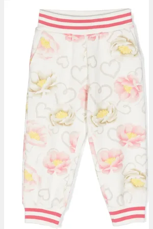 MONNALISA Pantalones con estampado floral
