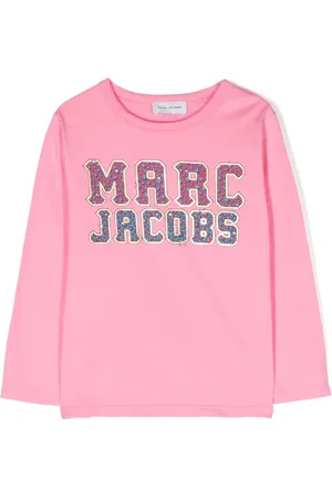 Marc Jacobs Playera manga larga con logo estampado