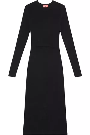 Diesel Vestido midi M-Pelagos con detalle de aberturas