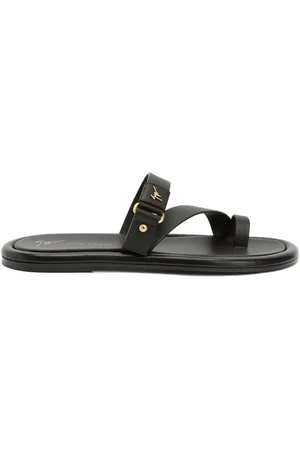 Giuseppe Zanotti Sandalias con placa del logo