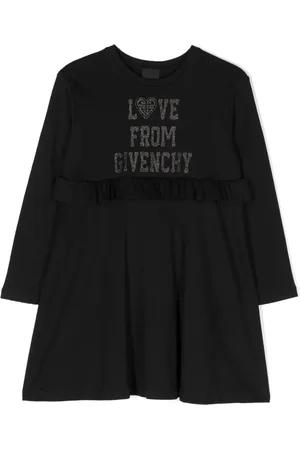 Givenchy Vestido con logo y apliques