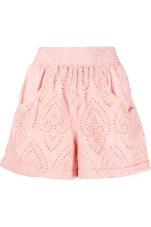 Forte Dei Marmi Shorts de encaje con pretina elástica
