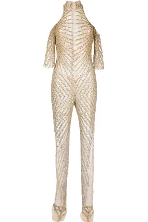 Saiid Kobeisy Jumpsuit con hombros descubiertos