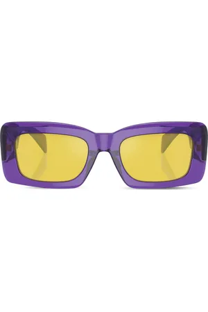 VERSACE Lentes de sol con detalle Greca