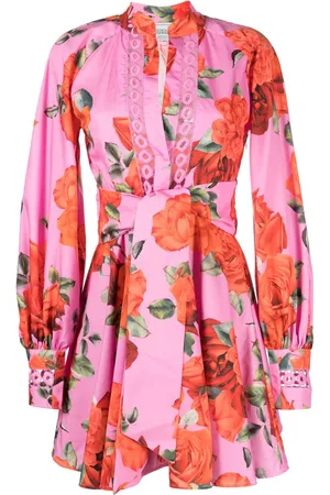 Forte Dei Marmi Vestido con cinturón y estampado floral