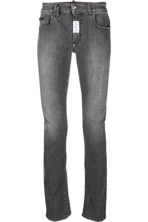 Philipp Plein Jeans con parche del logo