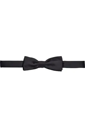 Prada Corbata de moño satinada