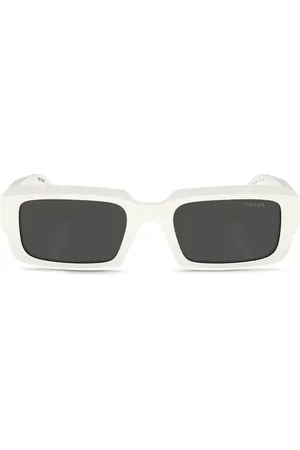 Prada Lentes de sol con armazón rectangular