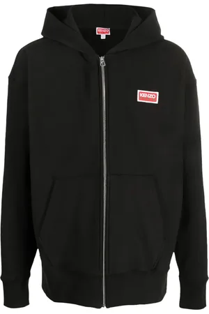 Kenzo Hoodie con logo bordado