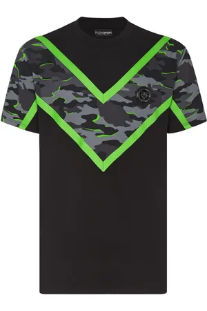 Philipp Plein Playera SS Neon Amazon Edition