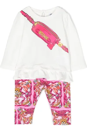 Moschino Leggins con motivo Teddy Bear