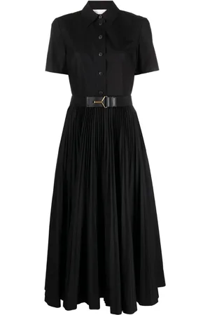 Tory Burch Vestido camisero de popelina con pliegues