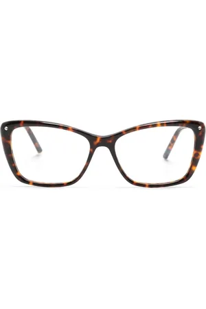 Carolina Herrera Lentes con armazón cat eye estilo carey