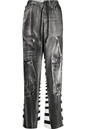 JNBY Pants con estampado gráfico