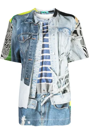 JNBY Playera con estampado gráfico