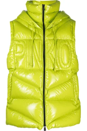 Pinko Chaleco capitonado con capucha removible