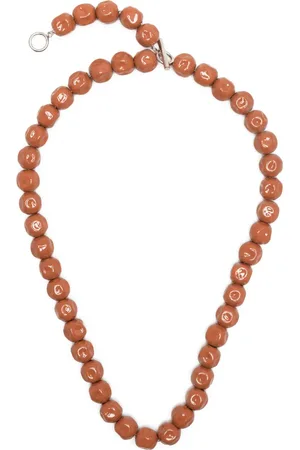 Jil Sander Collar con cuentas esmaltadas