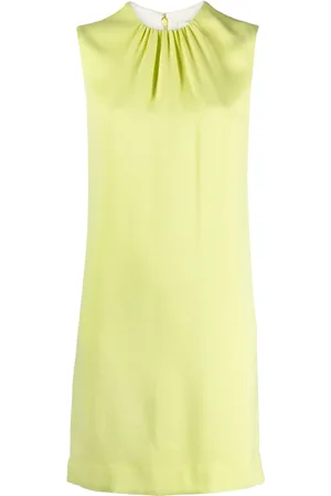 Lanvin Vestido corto sin mangas con cuello redondo