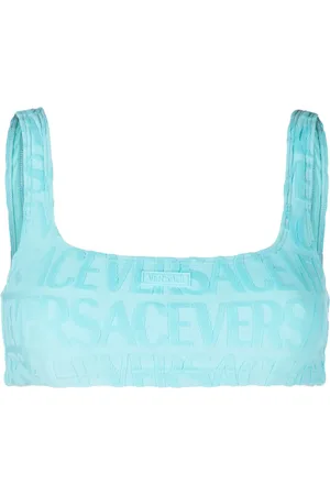 VERSACE Top de bikini Allover de x Dua Lipa