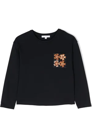 Chloé Playera con bordado floral