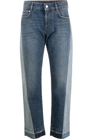 Stella McCartney Jeans rectos con diseño color block